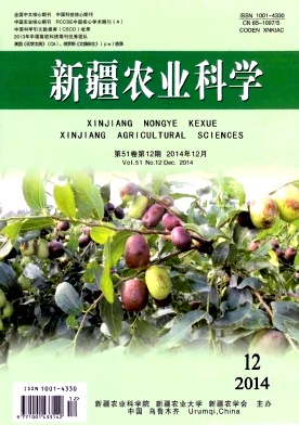 新疆农业科学封面