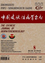 中国皮肤性病学杂志封面