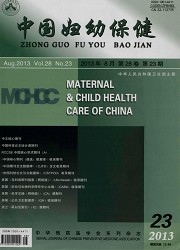 中国妇幼保健封面